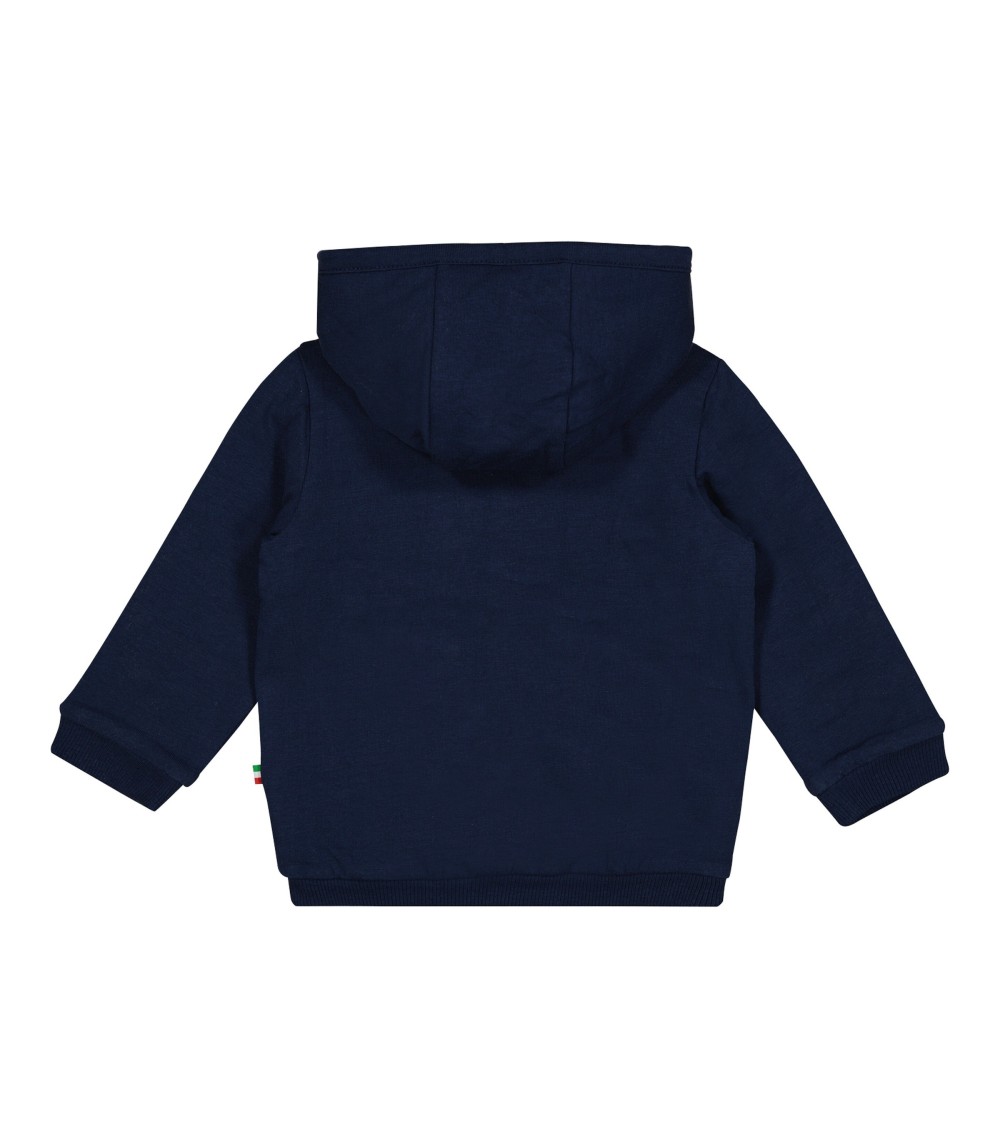 Wende-Sweatjacke mit Kapuze Kleckse