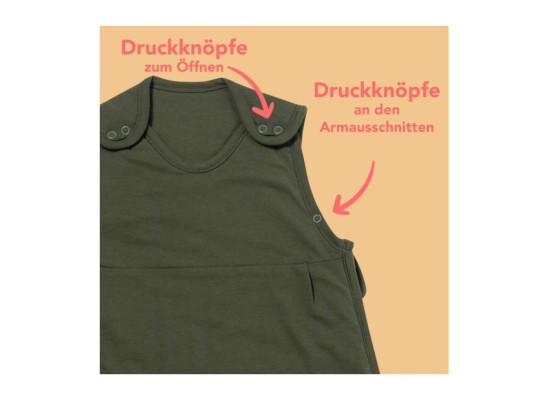 Schlafsack ohne Füßen 1.0 Tog