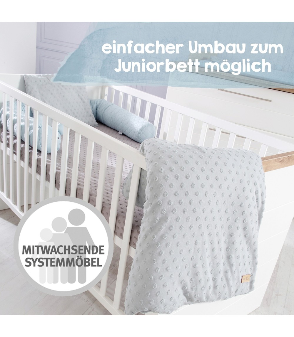 Kombi-Kinderbett 70x140 cm Nele