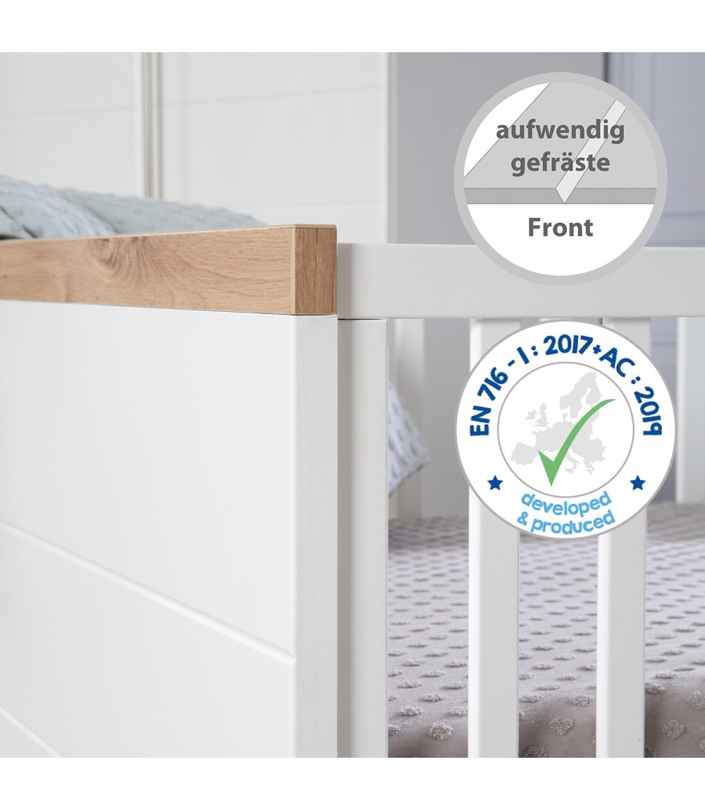 Kombi-Kinderbett 70x140 cm Nele