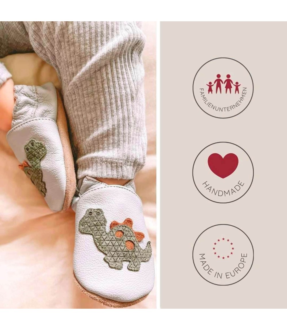 Krabbelschuhe Igel braun