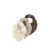 3er-Pack Dreieckstücher Rippqualität