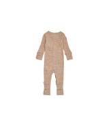 Strampler mit Füßen aus Merinowolle