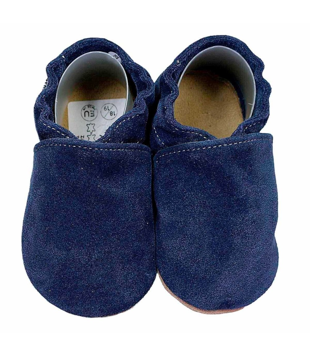 Krabbelschuhe dunkelblau