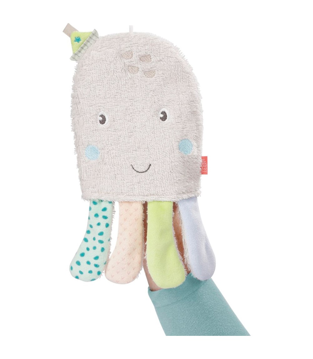 Waschhandschuh Oktopus Meereskinder