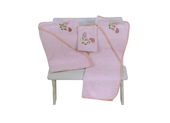 Kapuzenbadetuch 100x100 cm