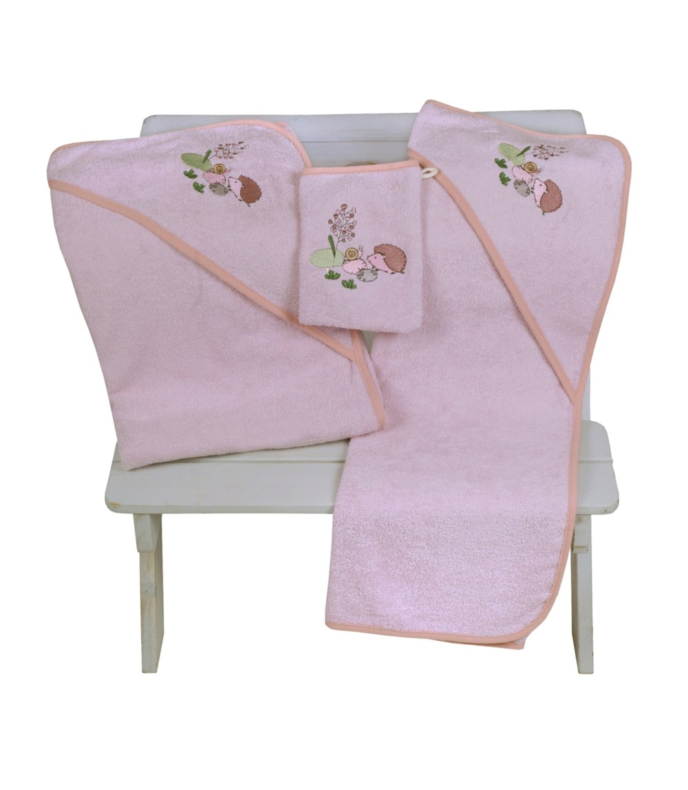 Kapuzenbadetuch 100x100 cm