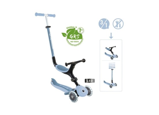 Scooter 3in1 Go-Up active ECO mit Leuchtrollen