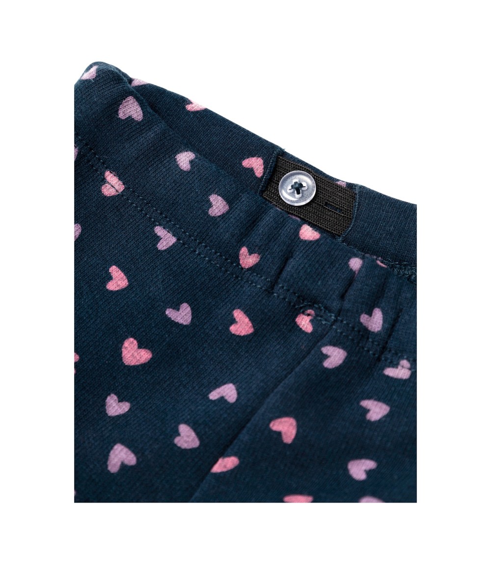 Fleece-Leggings gefüttert Herzen