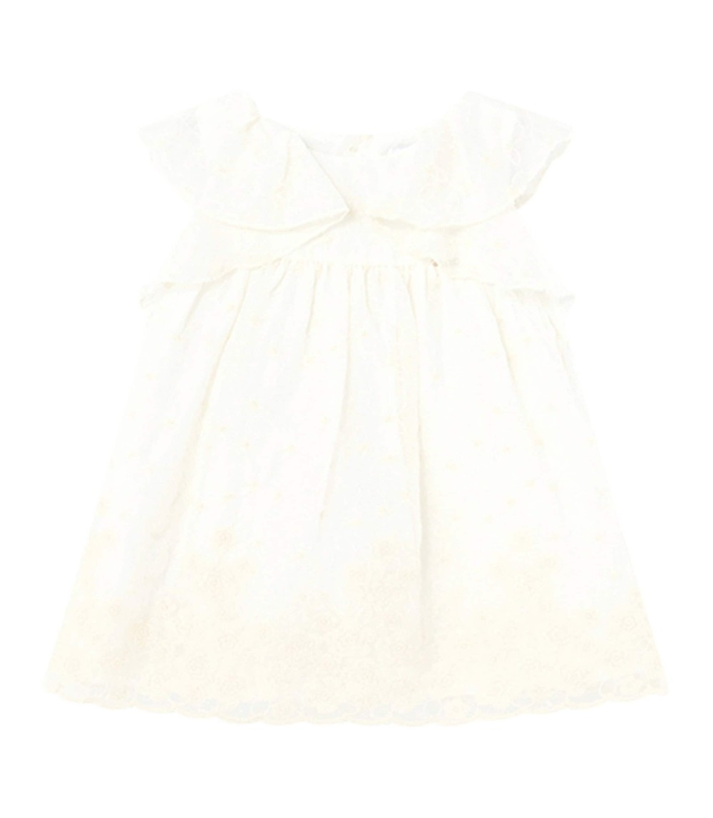 Kleid Flügelarm Blumen