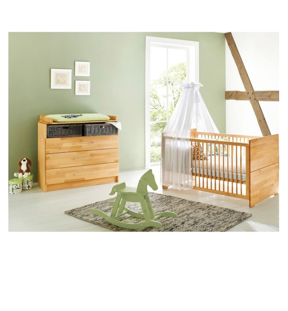 2-tlg. Babyzimmer Natura breit