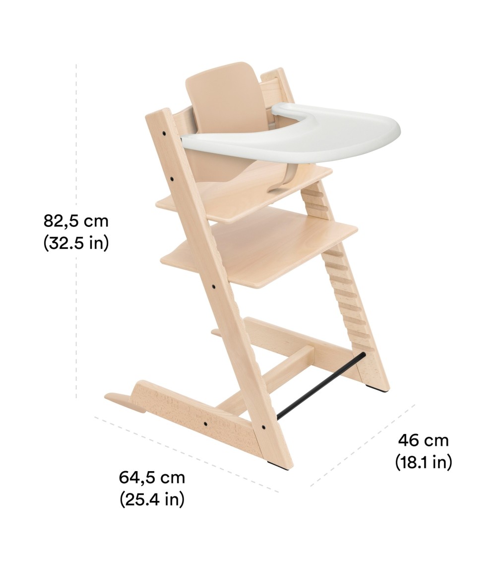 Bundle Treppenhochstuhl inkl. Babyset und Tray