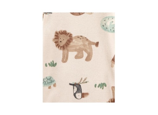 4er-Pack Bodys langarm Tiere Ringel