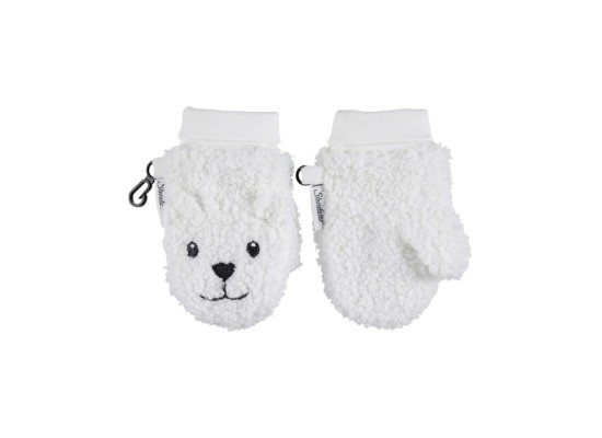 Plüsch-Fäustlinge Eisbär