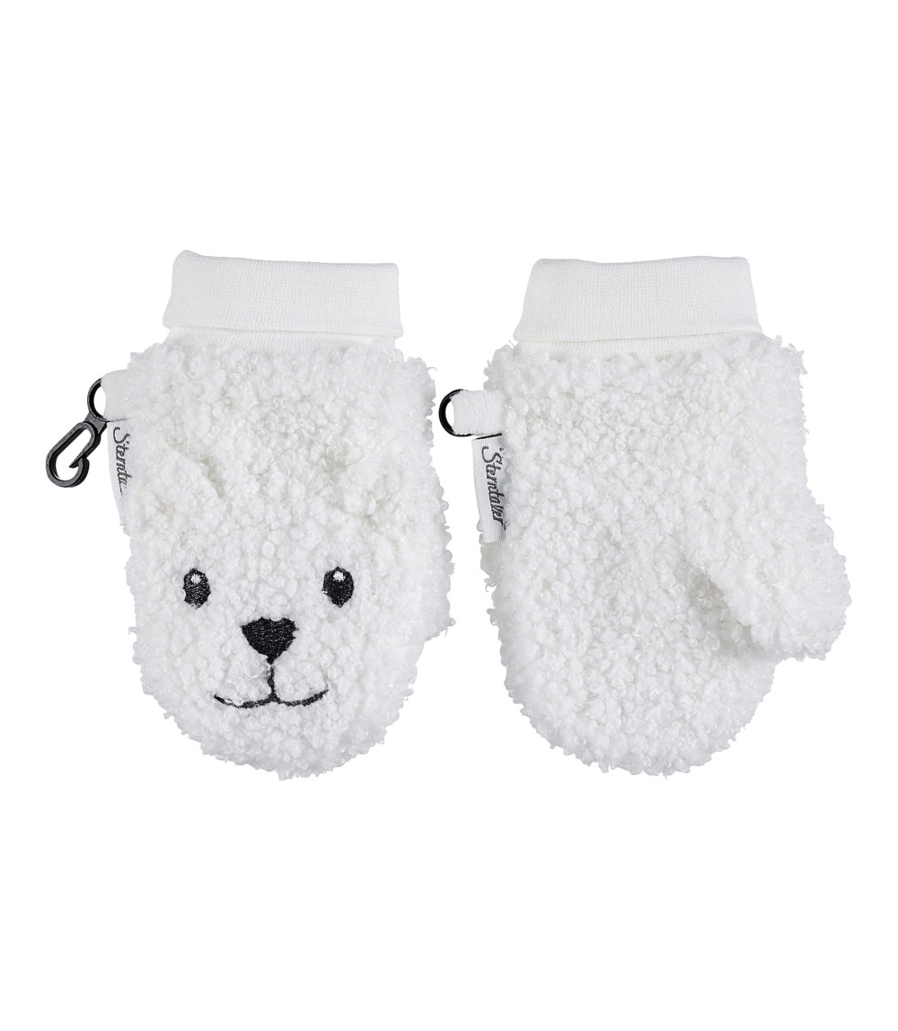 Plüsch-Fäustlinge Eisbär