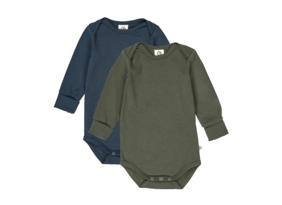 Langarmbody 2er-Pack