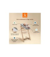 Bundle Treppenhochstuhl inkl. Newbornset Light Grey & Babyset