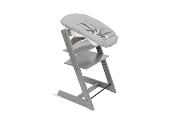 Bundle Treppenhochstuhl inkl. Newbornset Light Grey & Babyset