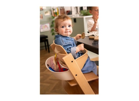 Bundle Treppenhochstuhl inkl. Newbornset Light Grey & Babyset