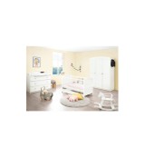 3-tlg. Babyzimmer Laura breit groß