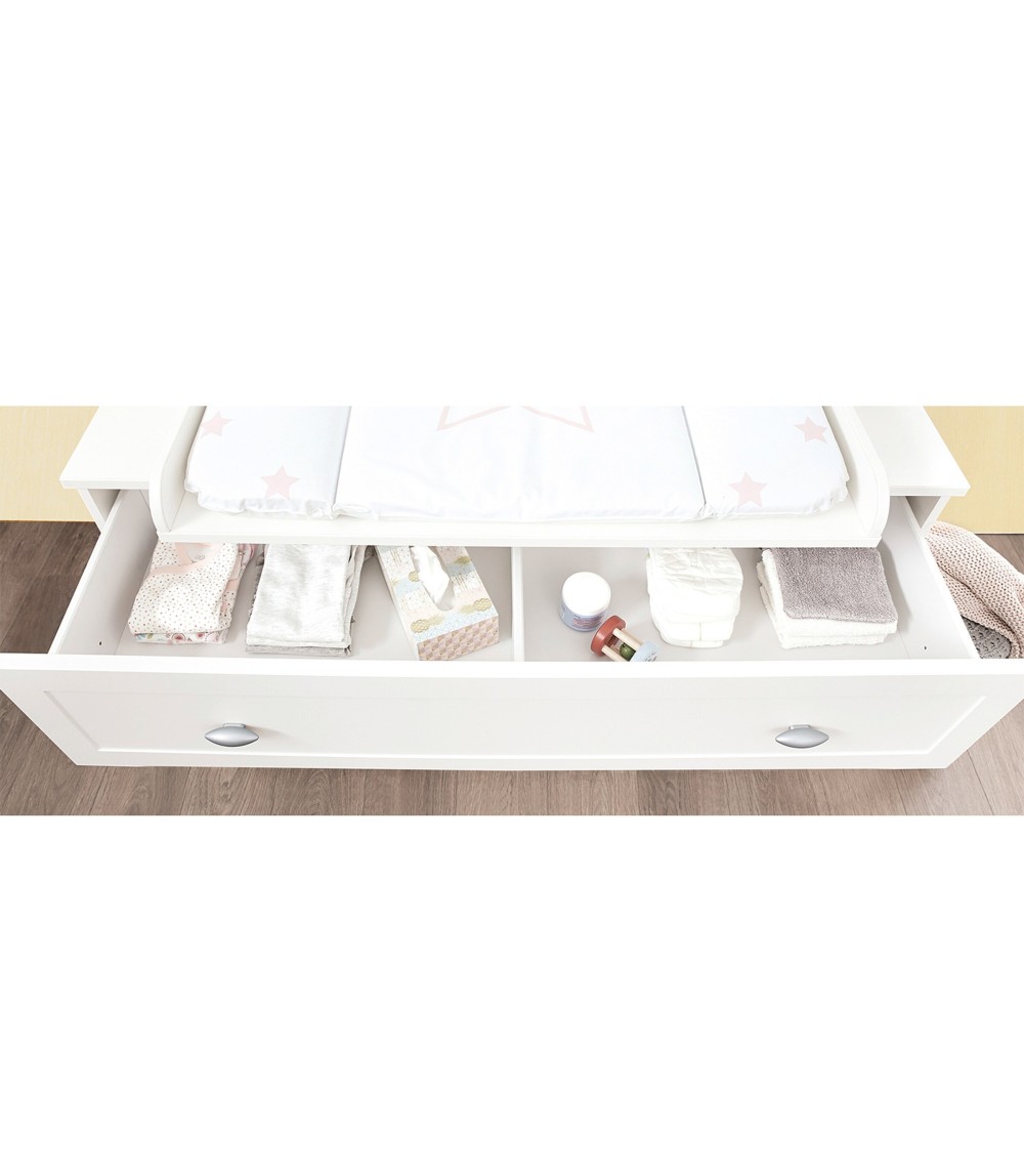 3-tlg. Babyzimmer Laura breit groß