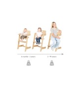 Treppenhochstuhl  Nature Up