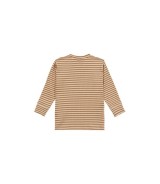 Shirt langarm Rippqualität Ringel Birne Little Gang