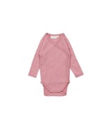 Wickelbody langarm Rippqualität