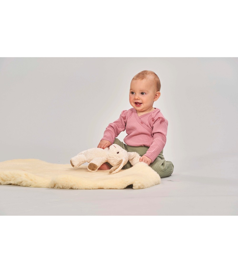 Wickelbody langarm Rippqualität