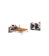 Kinderzimmer-Set 5-teilig "Aalborg 13" Weiß / Japanische Eiche