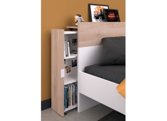 Kinderzimmer-Set 5-teilig "Aalborg 13" Weiß / Japanische Eiche