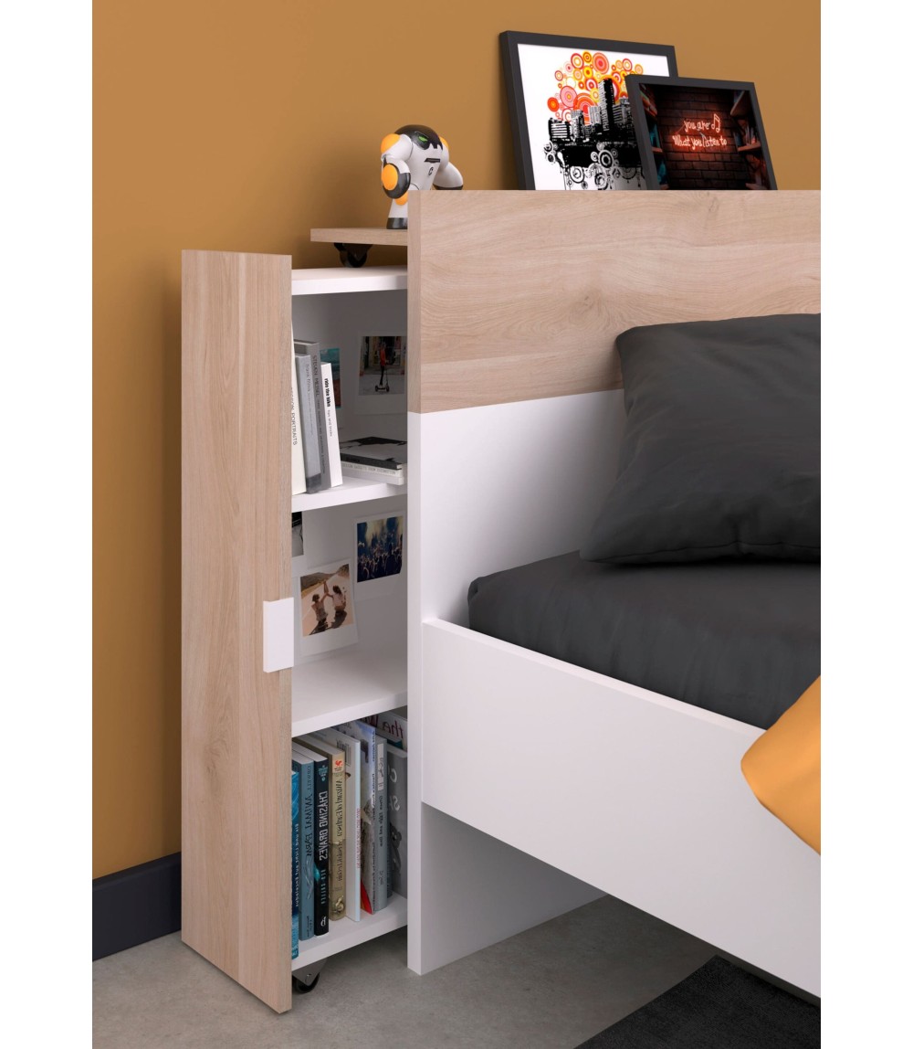 Kinderzimmer-Set 5-teilig "Aalborg 13" Weiß / Japanische Eiche