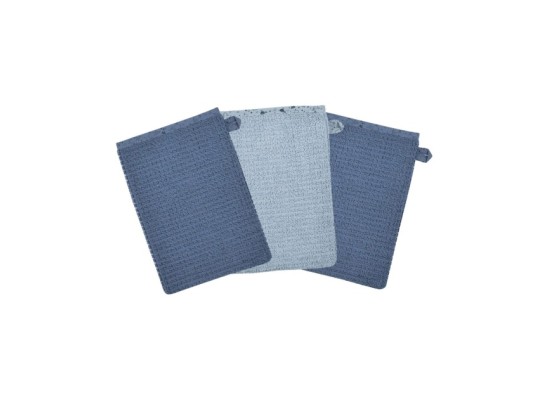 3er-Pack Waschlappen 15x21 cm