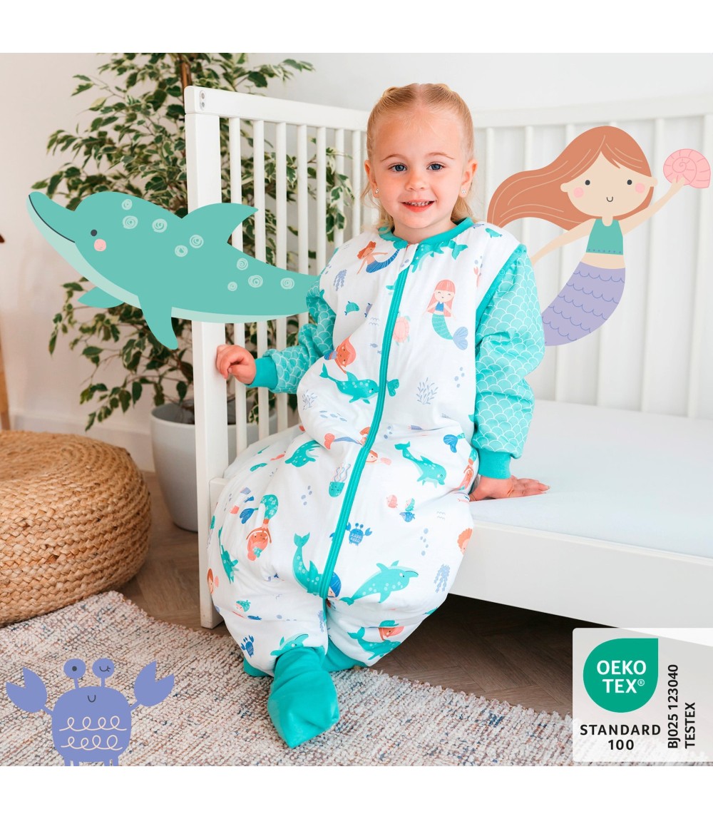 Schlafsack mit Füßen 2.5 Tog