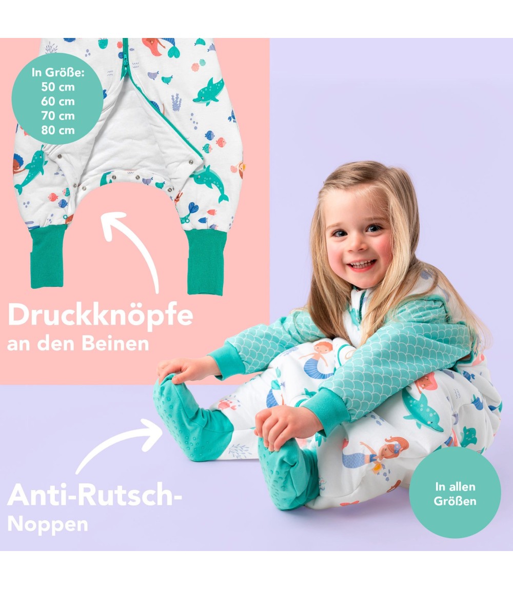 Schlafsack mit Füßen 2.5 Tog