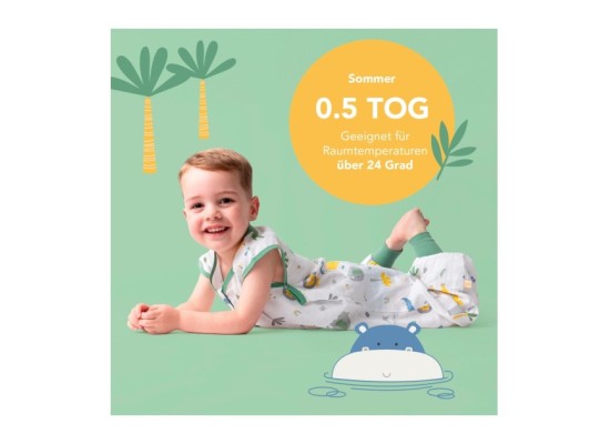 Schlafsack mit Füßen 0.5 Tog