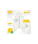 Schlafsack mit Füßen 0.5 Tog