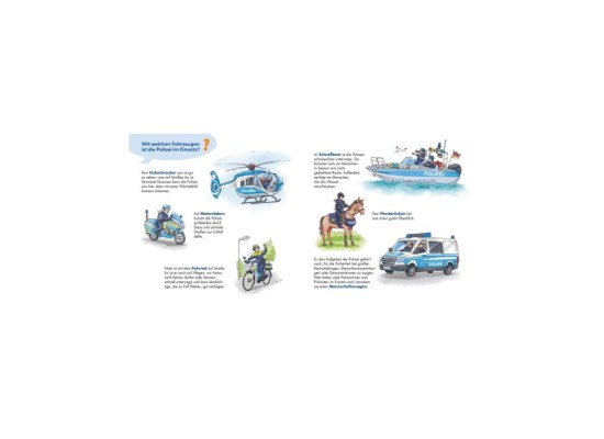 Sachbuch Frag doch mal die Maus: Polizei