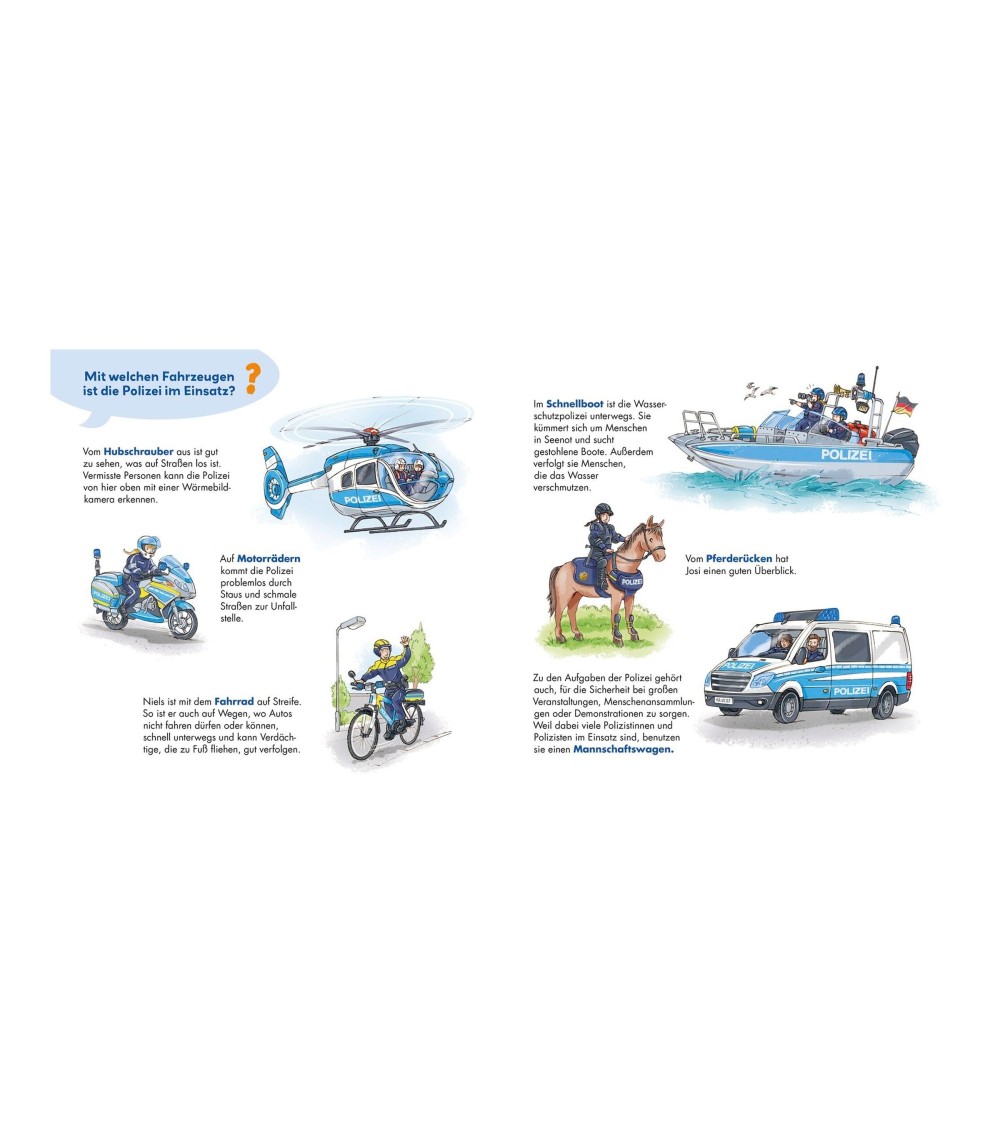 Sachbuch Frag doch mal die Maus: Polizei