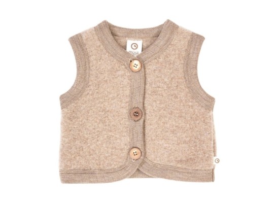 Babyweste aus Merinowolle