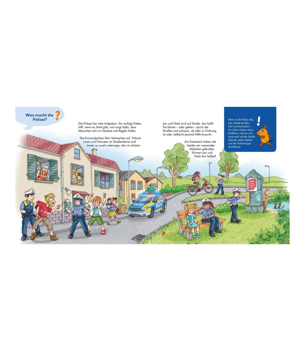 Sachbuch Frag doch mal die Maus: Polizei