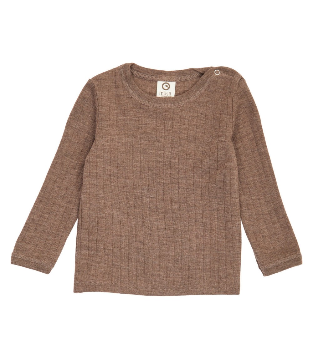 Babylangarmshirt aus Merinowolle