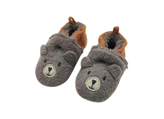 Krabbel- und Hausschuhe Bär