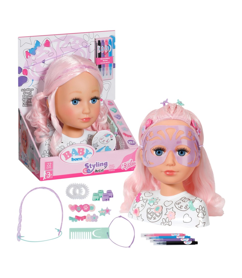 Frisier- und Schminkkopf Kreativ