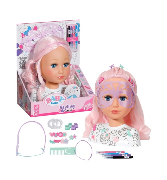 Frisier- und Schminkkopf Kreativ