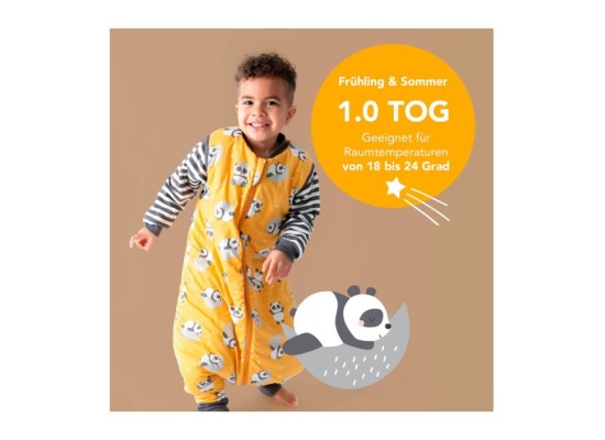 Schlafsack mit Füßen 1.0 Tog