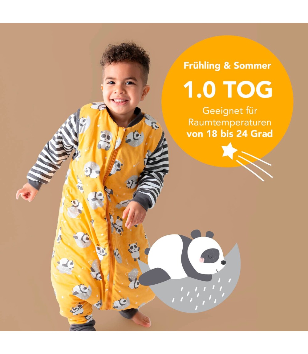 Schlafsack mit Füßen 1.0 Tog