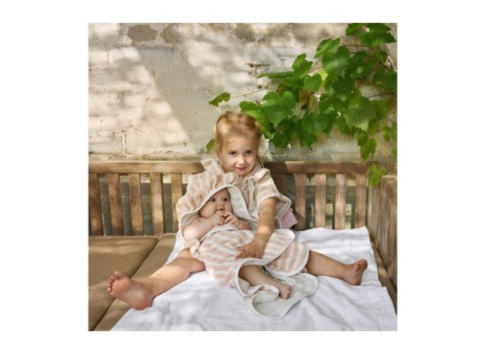 Kapuzenhandtuch - Candy Stripes