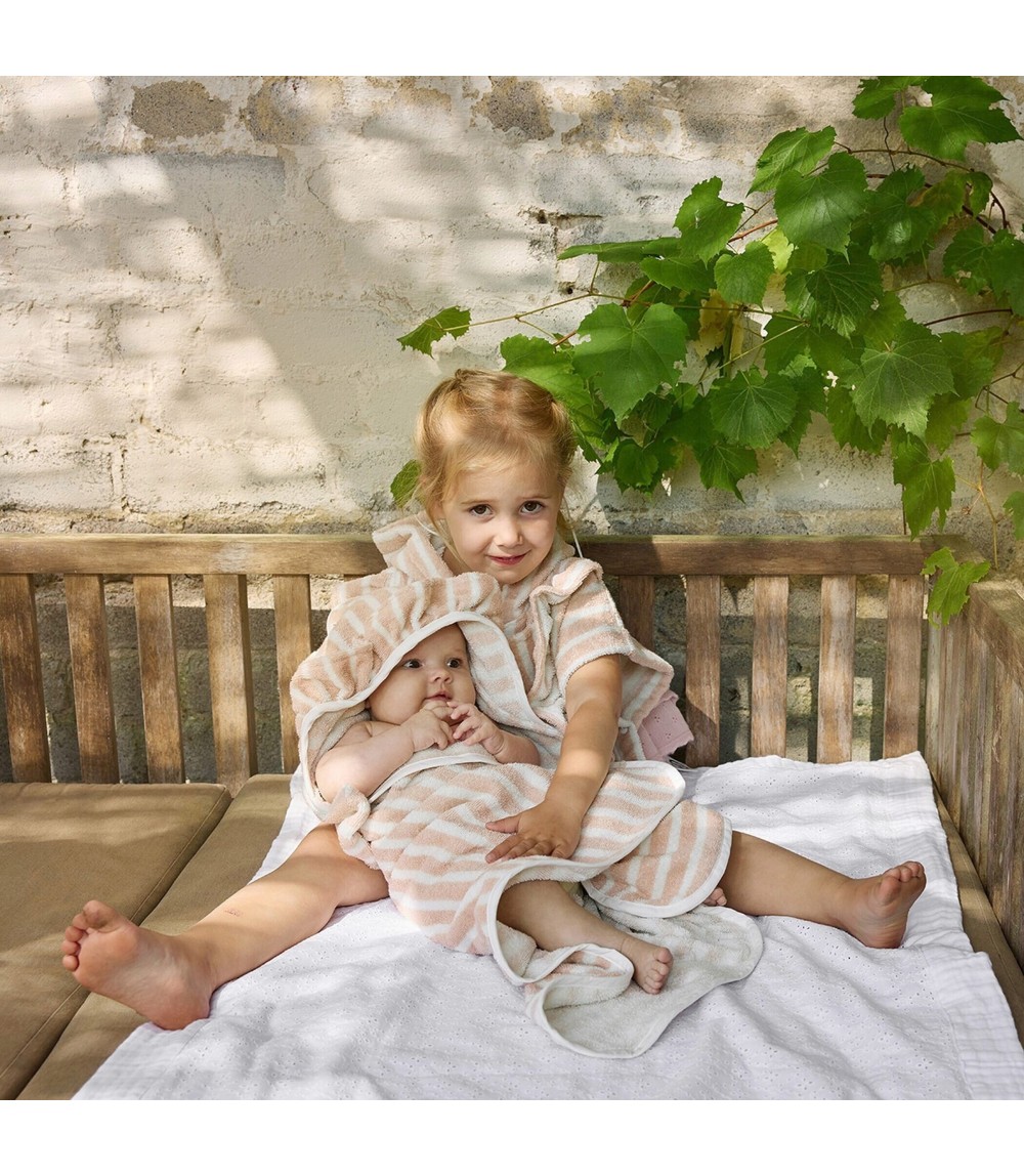 Kapuzenhandtuch - Candy Stripes