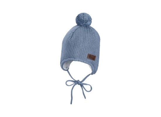 Winter-Strickmütze Bommel